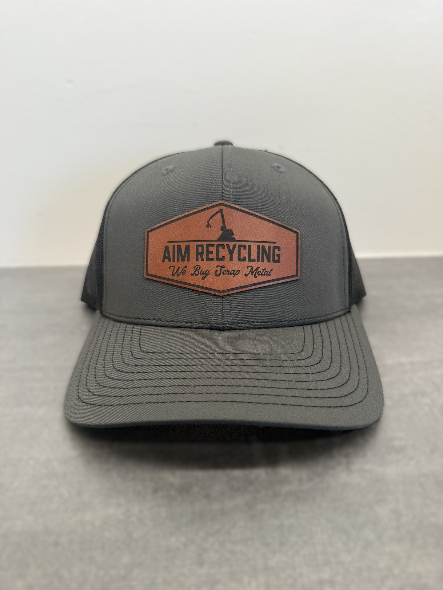 AIM Charcoal Mesh Hat