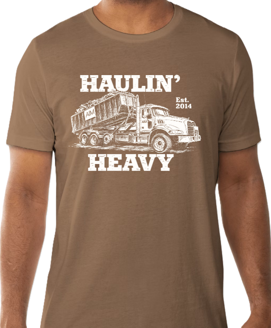 Haulin' Heavy Vintage Brown T-Shirt